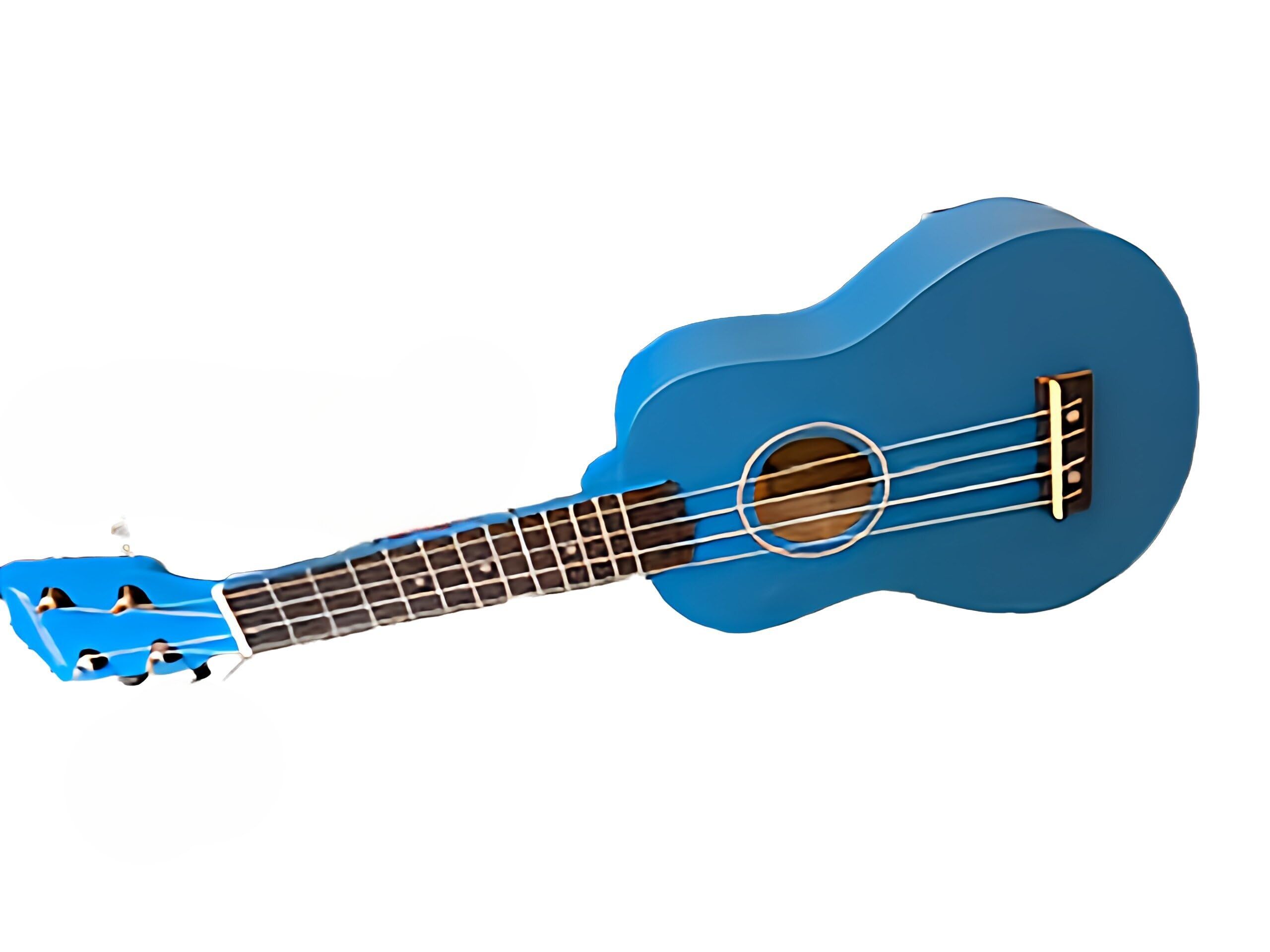 Niebieski zestaw ukulele sopranowe Pure Tone KUS15: ukulele