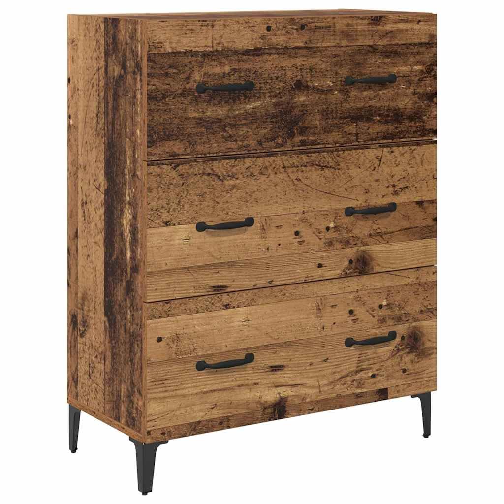 Highboard Madera 180 cm, Armario Alto 69,5 x 34 cm