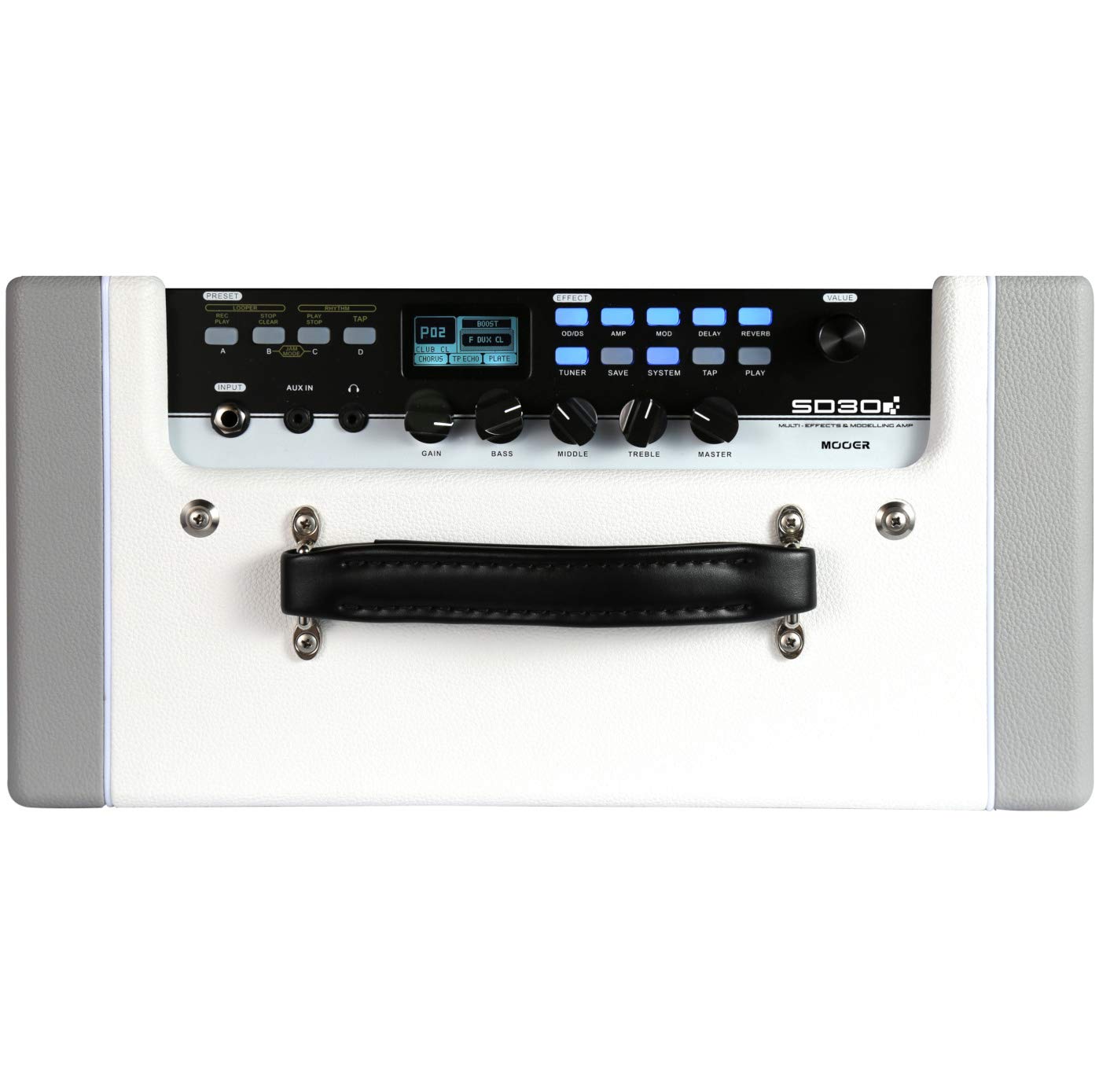Mooer SD30-30 Watt Multi-Effects & Modeling Gitarre Combo, 8 Zoll