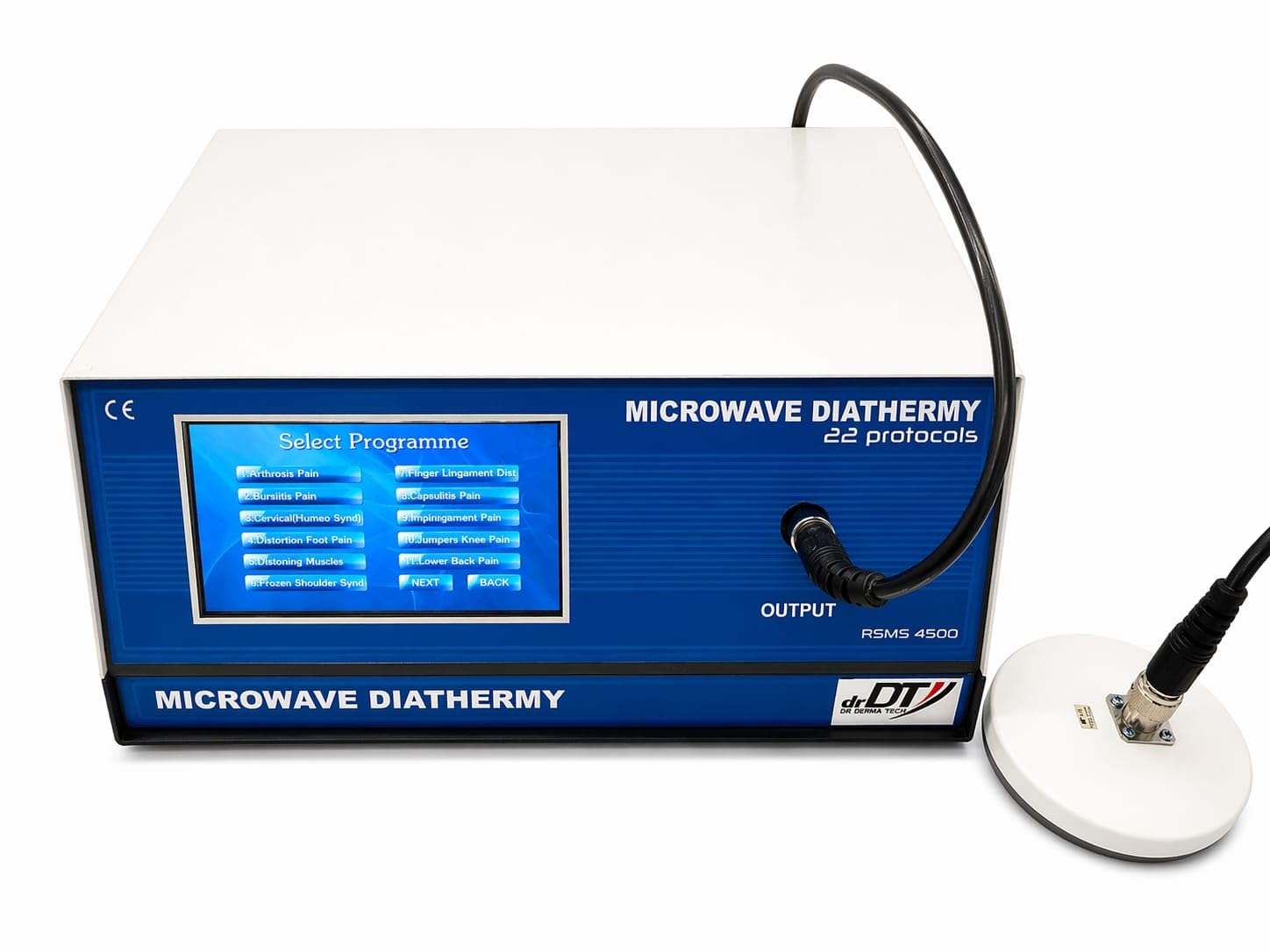 Microwave Diathermy Machine | 22 Protocols, Touchscreen Display-image-46
