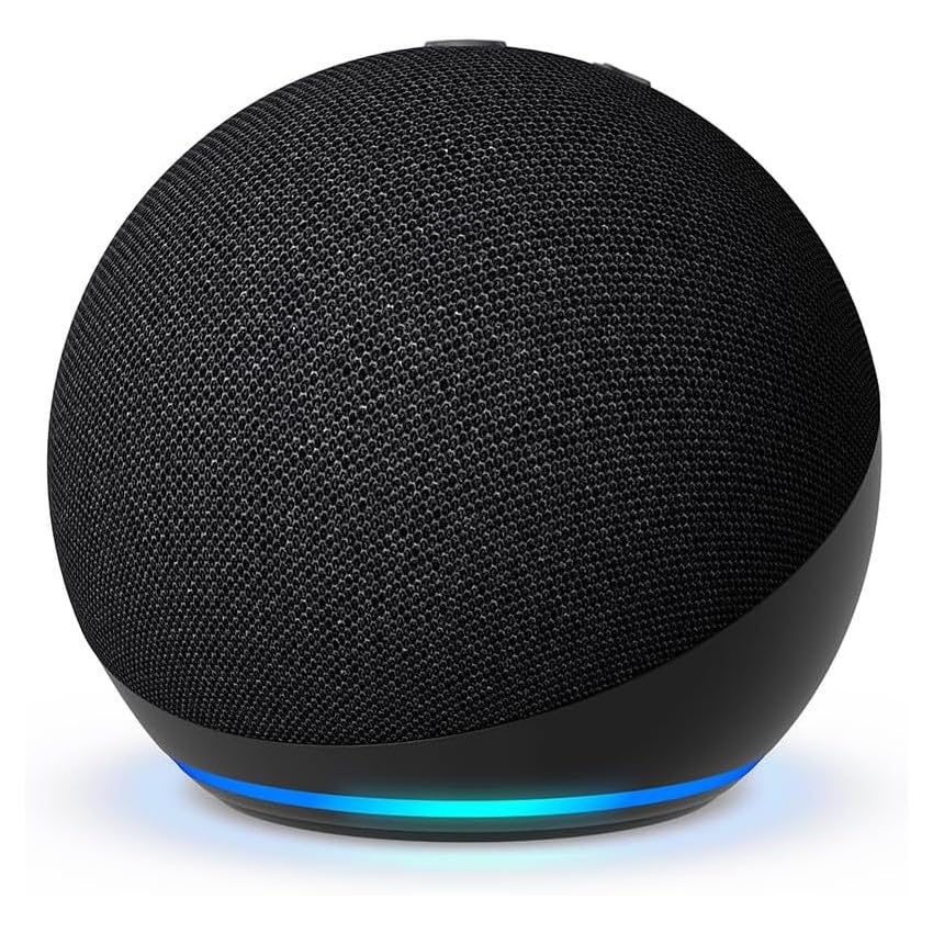 Bluetooth Speaker, Spherical Design, Speaker with Room-Filling Sound and Nearly 3X bass, Great for Living Rooms and Medium-Sized Spaces (Black)