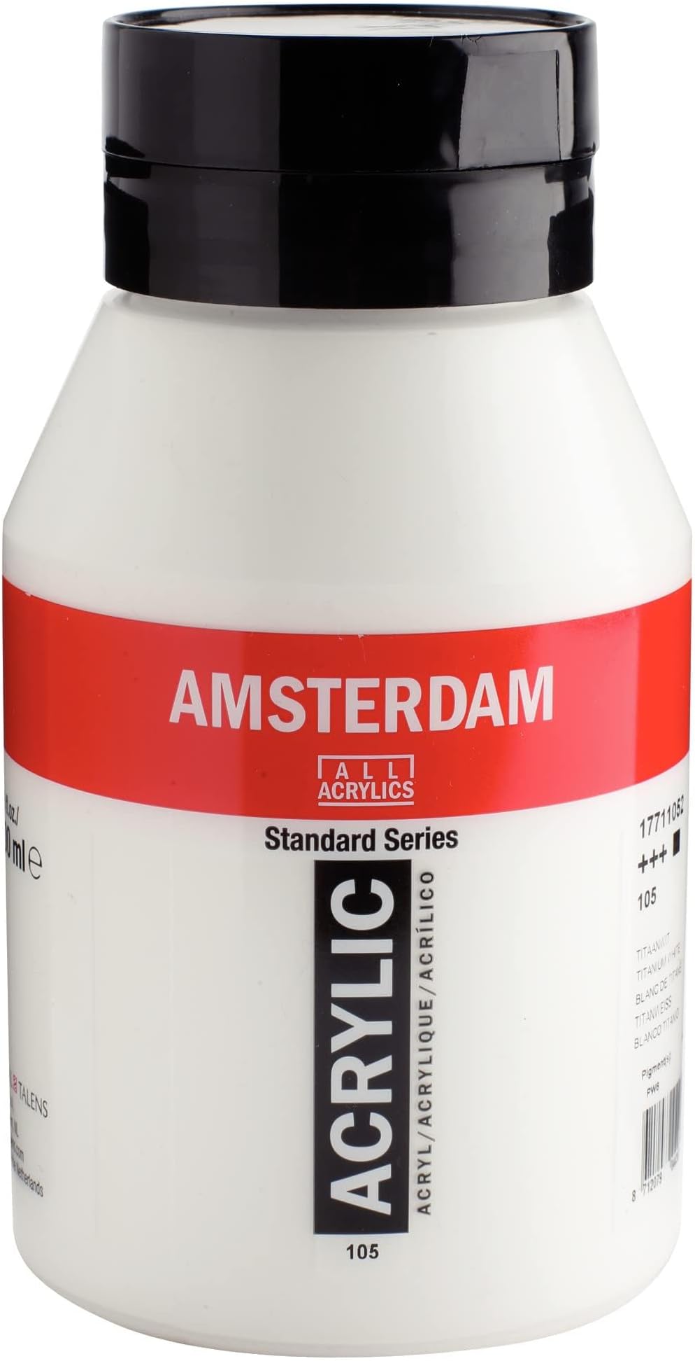 AAC STD 1000ML JAR TITAN WHITE