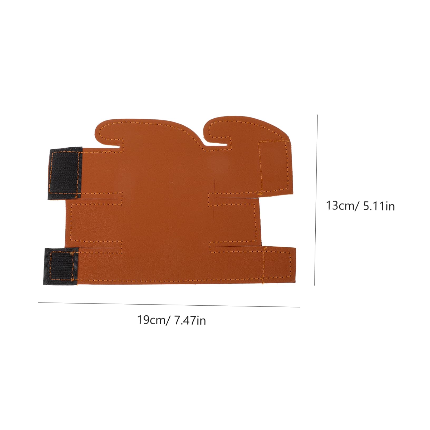 SUPVOX Synthetic Leather Trumpet Protective Cover Case Wear Resistant Sleeve for Trumpet Parts Compatible with Various Models Brown Color Essential Accessory for Protection