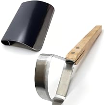 Hide Fleshing Scraper Kit 2-in-1 Rough & Fine Scrapers