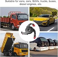 Vista 9 de ANGGREK Llave de filtro de aceite, universal de 2 vías, 3 mandíbulas, garra, llave de filtro de aceite de motor, herramienta de extracción de doble