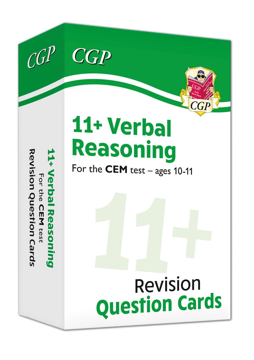 11+ CEM Verbal Reasoning Revision Question Cards - Ages 10-11: for the 2026 tests (CGP CEM 11+ Ages 10-11)