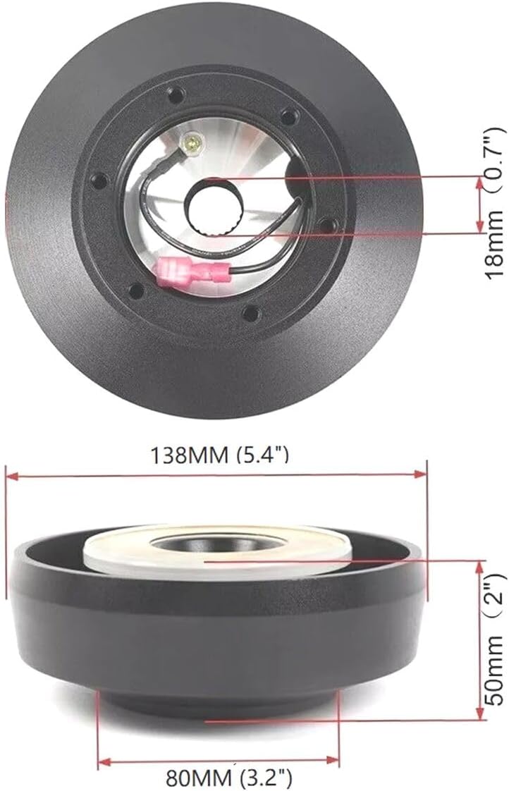 Steering wheel Short Hub Adapter Boss Kit 6 Hole FOR 1992-2002 F150 F250 Ranger