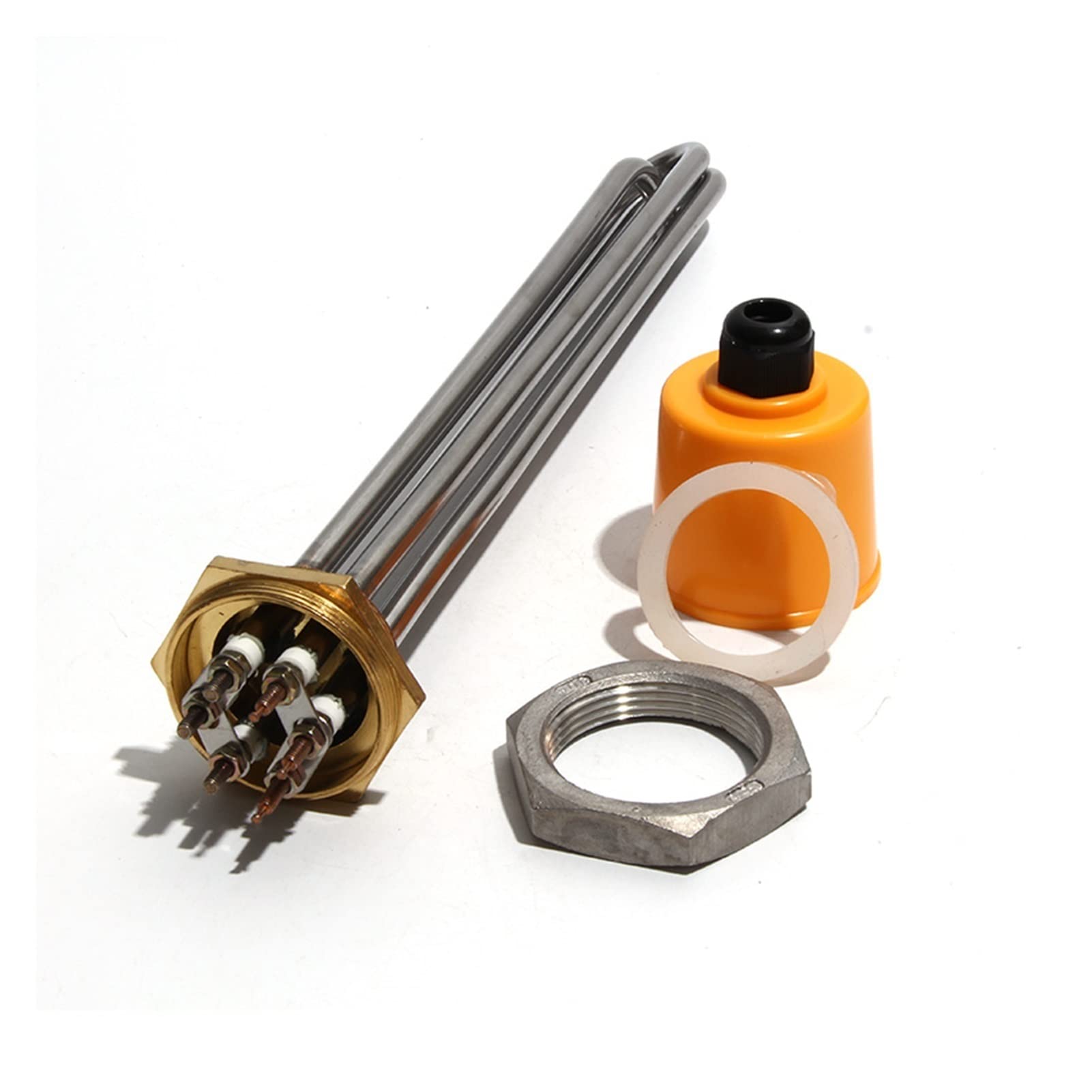 Gfecc 220V/380V Heating Element DN40/1.5 Immersion Heater Element 3KW/4.5KW/6KW/9KW/12KW  201SS Fit For Water Tank/Homebrew : Amazon.co.uk: DIY u0026 Tools