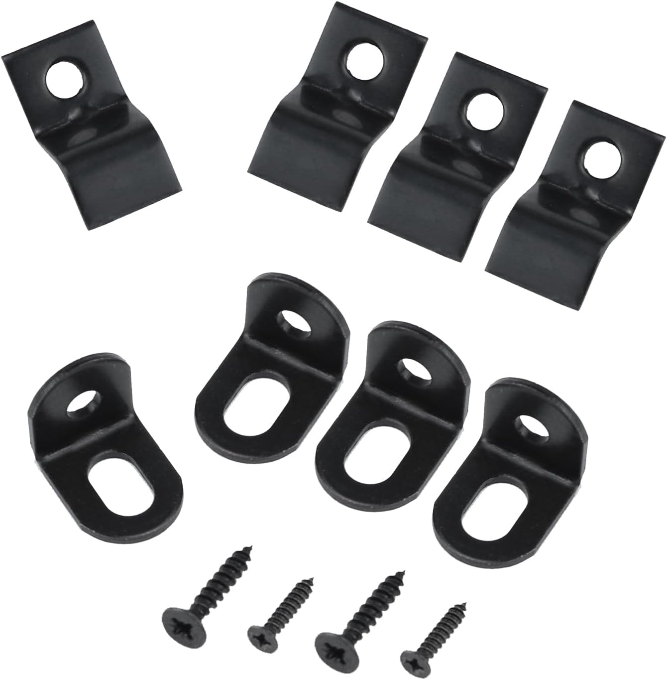 Geesatis 20 Pair Brackets Table Top Fasteners Joint Support