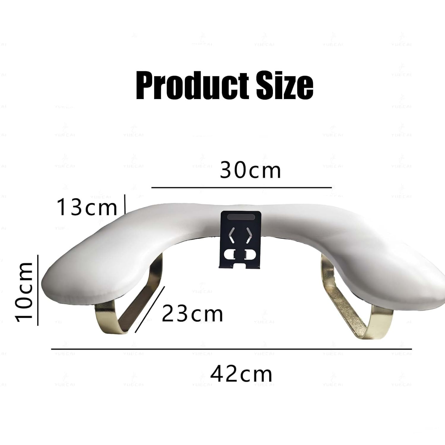 Ergonomic Nail Arm Rest with Adjustable Phone Holder - Comfortable Hand Rest for Manicure Professional Manicurist Hand Rest for Relaxing Viewing Experience During Nail Art