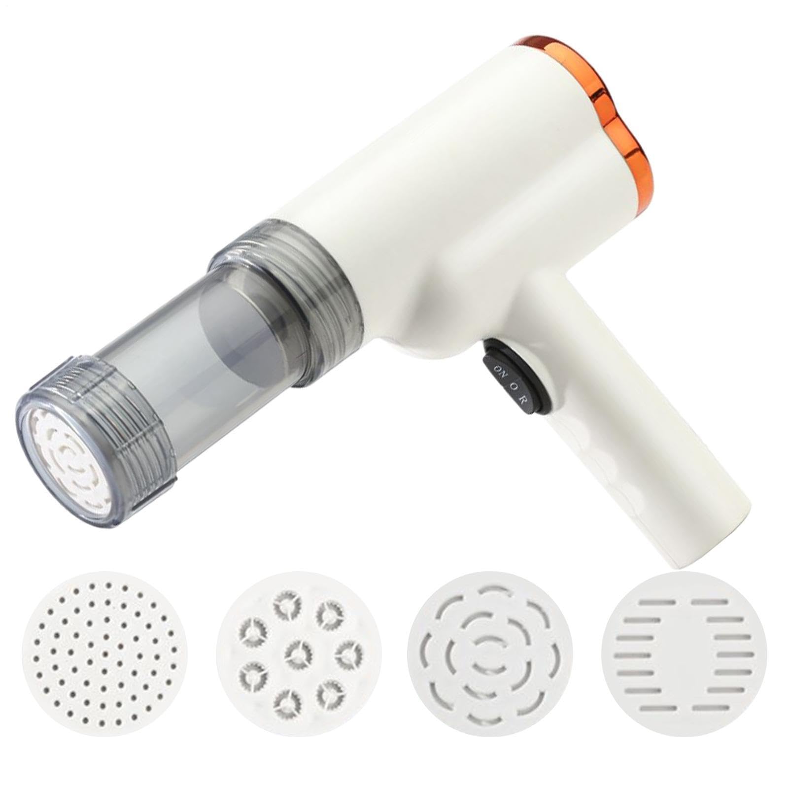 Pastaia elettrica Macchina per Pasta Automatica | Frullatore Portatile con 5 Strumento Senza Fili Adatto a casa, cucina, panetteria, preparazione di verdure e cottura di cibi