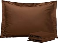 Vista 13 de NTBAY Fundas de almohada estándar, paquete de 2 fundas de almohada de microfibra cepillada de 20 x 26 pulgadas, súper suaves y acogedoras