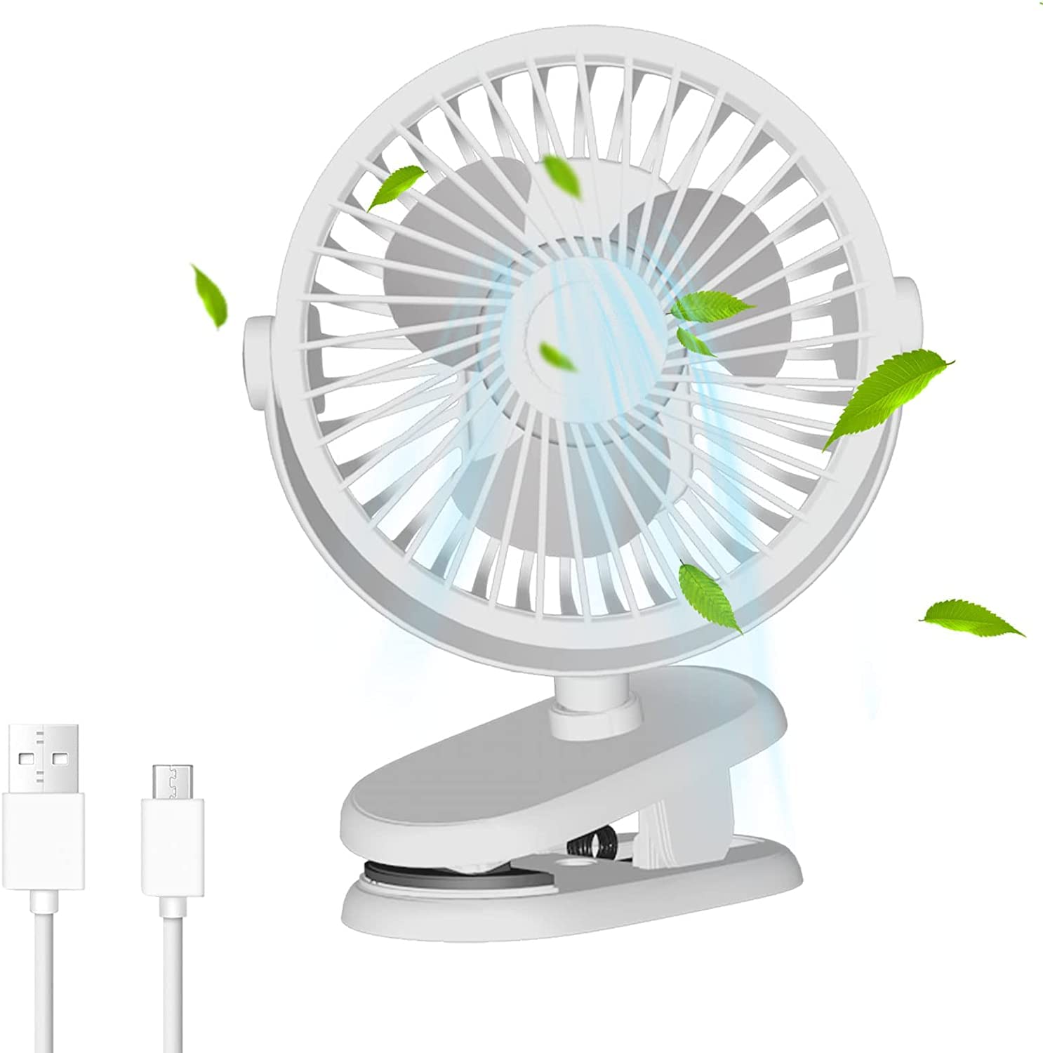 Mini ventilateur de bureau contre la chaleur étouffante appareil portable silencieux