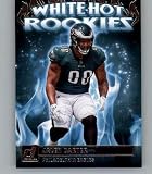 2023 Donruss White Hot Rookies #3 Jalen Carter Philadelphia Eagles RC Rookie NFL Football Insert Trading Card