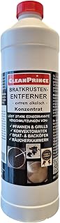 Bratkrustenentferner Konzentrat Bratkrusten-Entferner 1 Liter | extrem alkalisch | löst stark eingebrannte Verschmutzungen in Pfanne, Grill, Brat- und Backofen