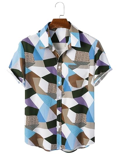 Digital Printed Unstitched Shirt Fabric 