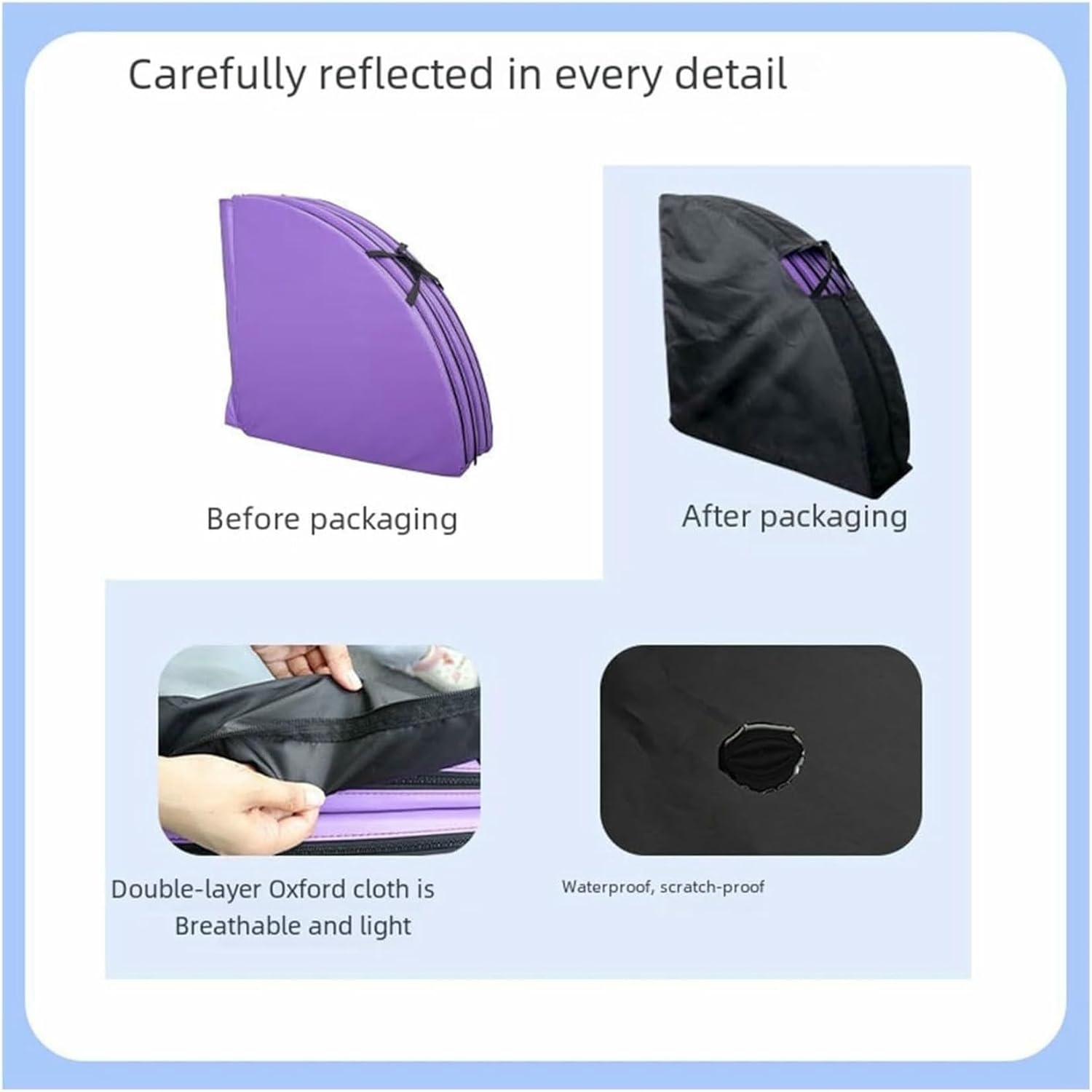 Folding Pole Dance Mat Gymnastics Lightweight Convenient Workout Mat Yoga Pad for Pilates Workout Studio