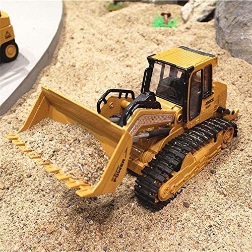 Darenbp Fernbedienung Auto 2,4 GHz Fernbedienung Bulldozer Elektrotechnik Fahrzeug Hochgeschwindigkeitsauto Fernbedienung Modell Geländewagen Spielzeug Für Jungen Kinder Geschenk Cover