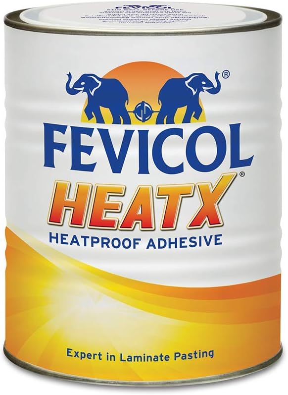 Fevicol Heatx - Fast Setting Heatproof Adhesive | Sets in 10minutes | Mix instantly | Water resistant | 500 ml