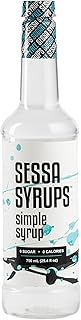 Sugar Free Simple Syrup - 25.4 Fl Oz - Keto-Friendly, Zero Calorie, Gluten-Free - Natural Flavoring for Coffee, Tea, Cocktails, and More