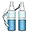 Clear Beauty Hyaluronic Acid & Collagen Face Mist - Dermatologist Tested, Moisturizes & Tones Skin, Anti-Aging, Natural Ingredients, Cruelty-Free Korean Skin Care - All Skin Types - 4 OZ (2 Pack)