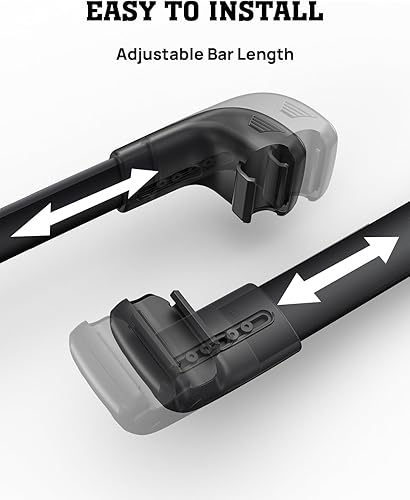 Miniatura 8 de HmmtyRack Barras transversales para techo de automóvil para Hyundai 2019-2023 Palisade SESELXRTLimitedCaligrafía con cerradura, barra transversal de