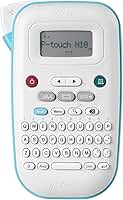 Brother P-Touch PT-N10 Máquina de etiquetas portátil pessoal, portátil e impresso em P-Touch Btag ~ ½" (12 mm) fitas de etiquetas coloridas de largura, etiquetas personalizadas