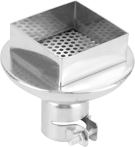 Boquilla de pistola de calor de acero con forma cuadrada para estación de soldadura de aire caliente 850, accesorio de herramienta de reparación BGA
