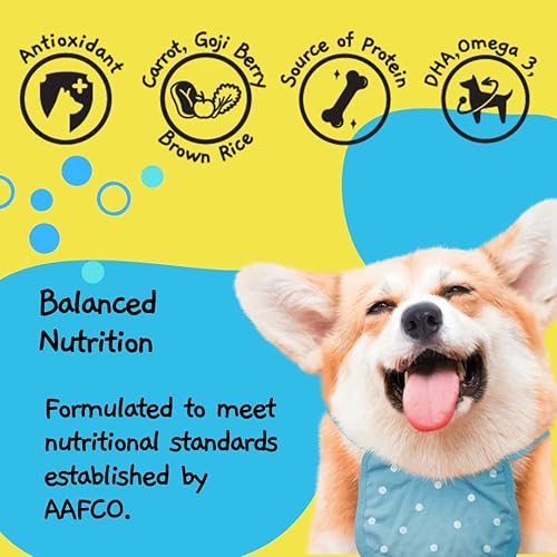 Miniatura 4 de MOOCHIE Soft Puppy - Alimento húmedo para perros  Crecimiento saludable  Pollo, carne de res, verduras y arroz  Sin sabores artificiales ni