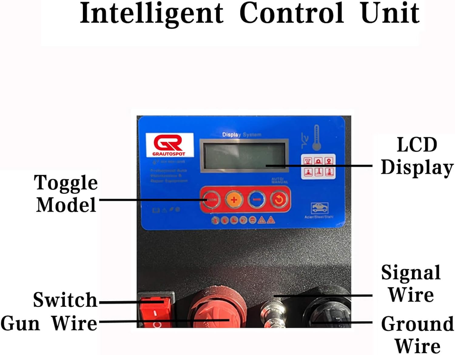 F98E 110V Spot Welder Dent Puller，3KW Panel Spot Welder Puller，Spot Welding Machine for Car Body Dent Repair