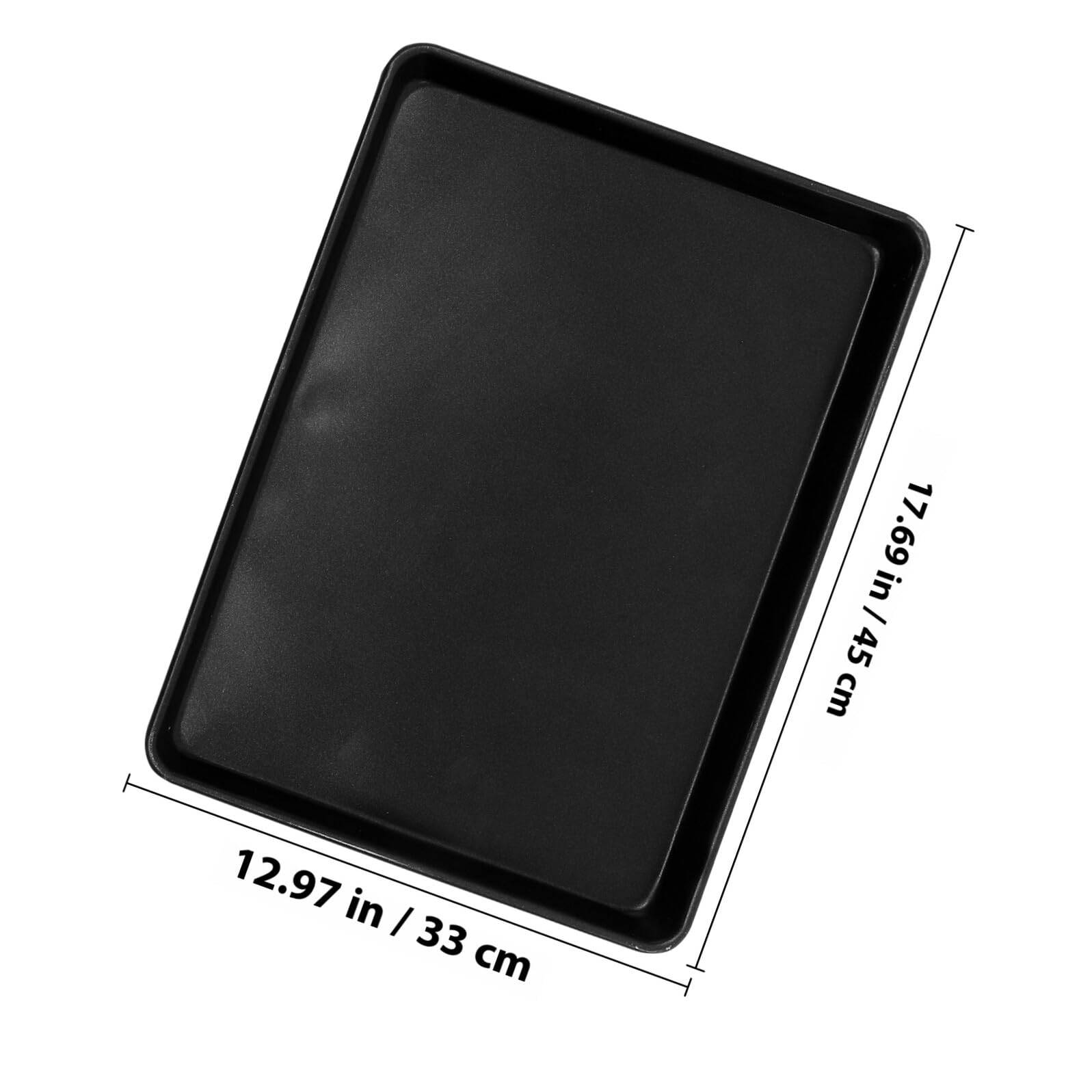 BESPORTBLE Backblech Aluminiumlegierung Rechteckig 450x330x25mm Antihaftbeschichtet Langlebig Backform für Ofen Brot Kuchen Backen Küchenzubehör