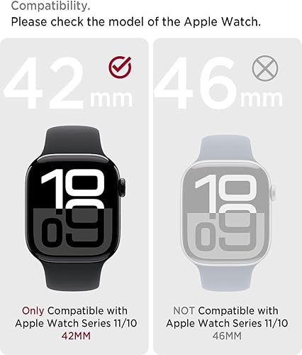 Miniatura 2 de Miimall Funda protectora de diamantes de imitación para mujer, compatible con Apple Watch 1110 de 1.654 in, protector de marco de policarbonato para