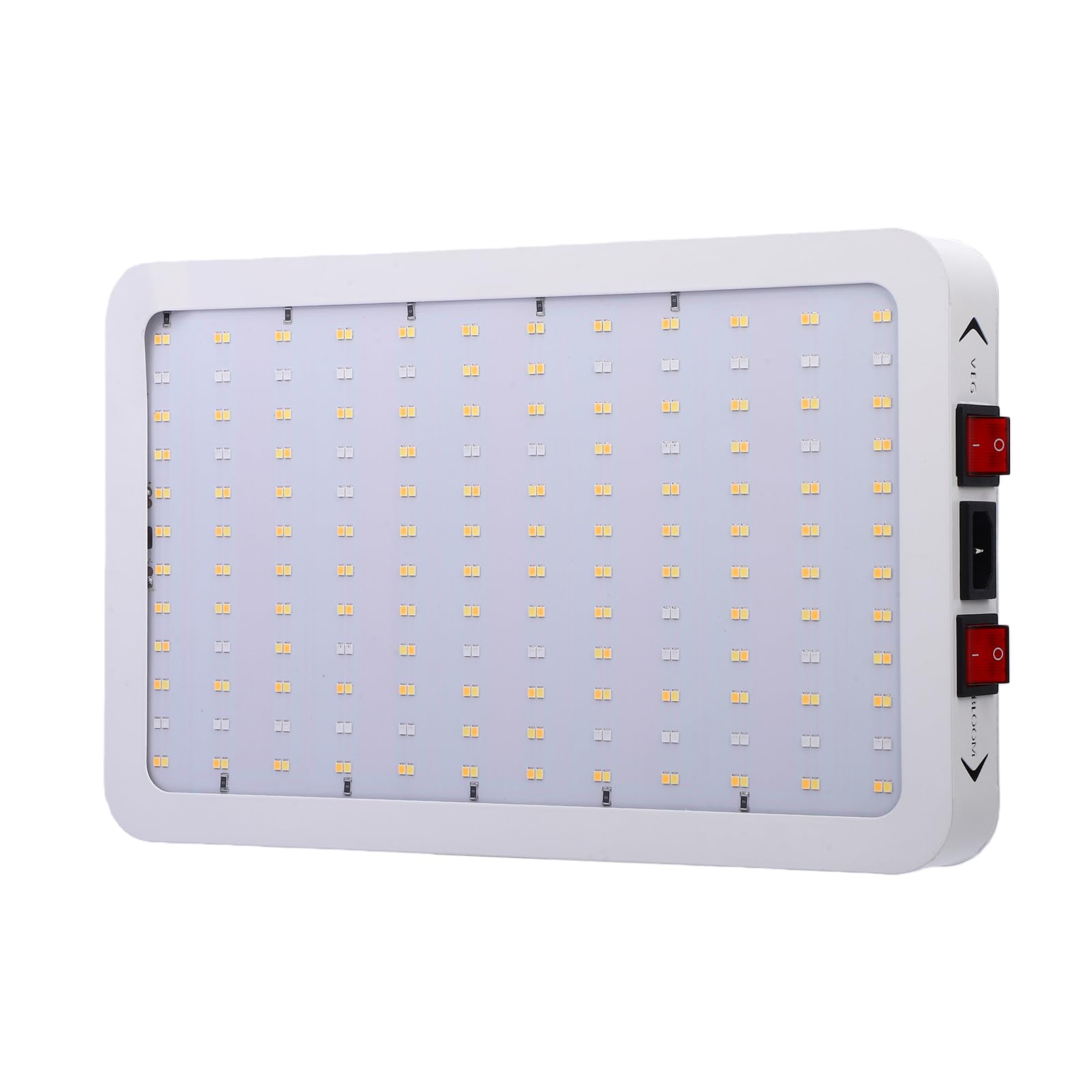 ZJchao LED Coltiva La Luce Luce Per Piante Da Interno Per Piante Idroponiche 30W Spettro Completo 288 LED Modalità Veg Bloom 6000LM PPFD Per Sospese Per Da (Spina UE 110‑240 V)