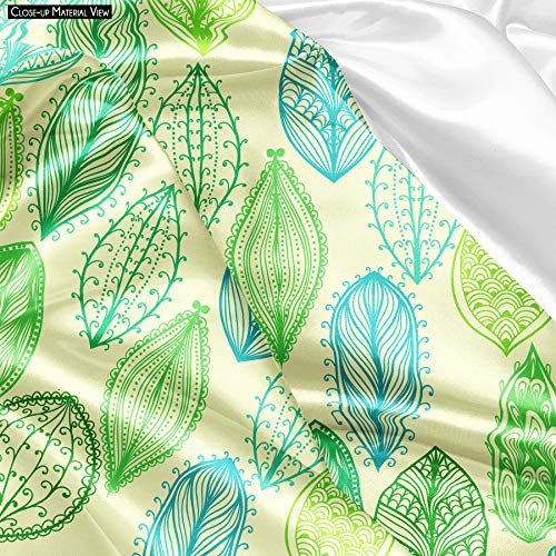 Image of ArtzFolio Vintage Ornate Leaves | Reusable Sack Bag | Bag for Gym, Storage, Vegetable & Travel