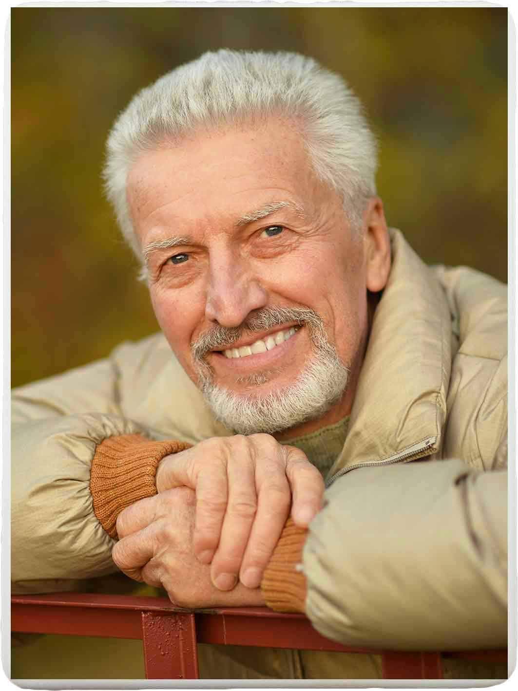 Ceramic Picture for Headstone | Photo Memorial Plaque for Garden Stones | Installs on Headstone in Minutes | Rectangle (7.1"x9.4")