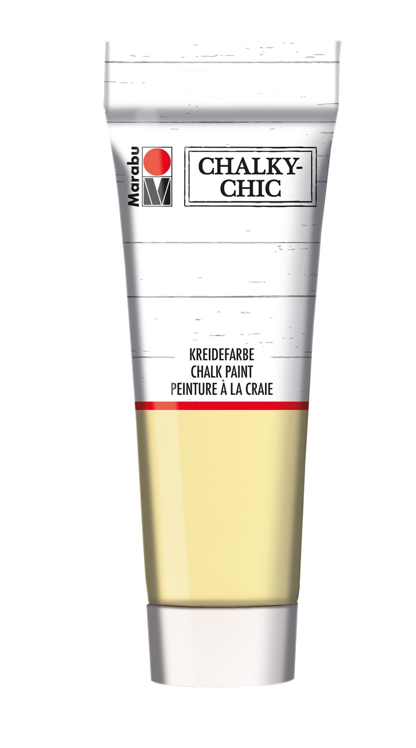 Marabu Chalky-Chic 100 ml pastel yellow, Paint, 100ml