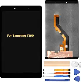 A-MIND Para Samsung Galaxy Tab A 8.0 2019 T290 Wi-Fi SM-T290 Display LCD Touch Screen Assembly Peças de reposição, painel frontal e reparo de tela LCD, com conjunto de ferramentas grátis (preto)