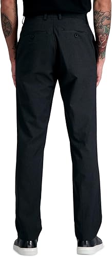 Miniatura 3 de Kenneth Cole REACTION Pantalón de vestir ajustado de tejido elástico para hombre