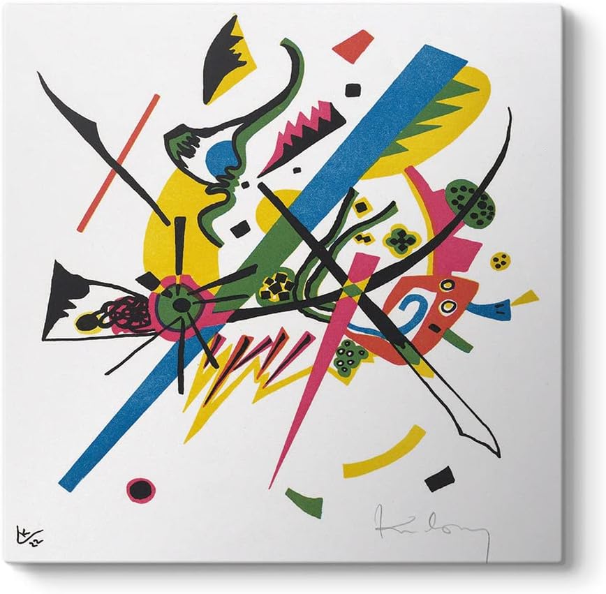 Wassily Kandinsky - Küçük Dünya Tablosu 90 x 90