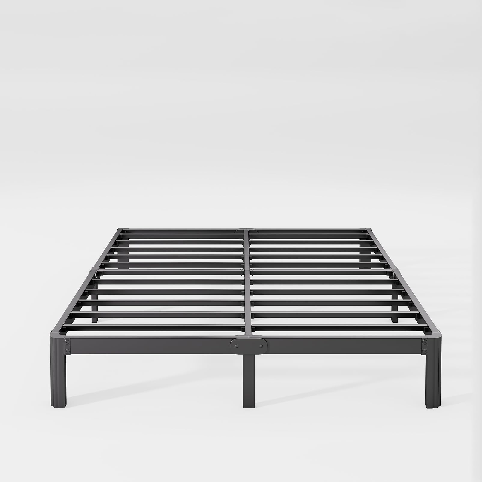Nordicbed 10 Inch High Heavy Duty Full Size Bed Frame Metal, Platform Bed Frame Full Size No Box Spring Needed, Noise Free, Easy Assembly, Black