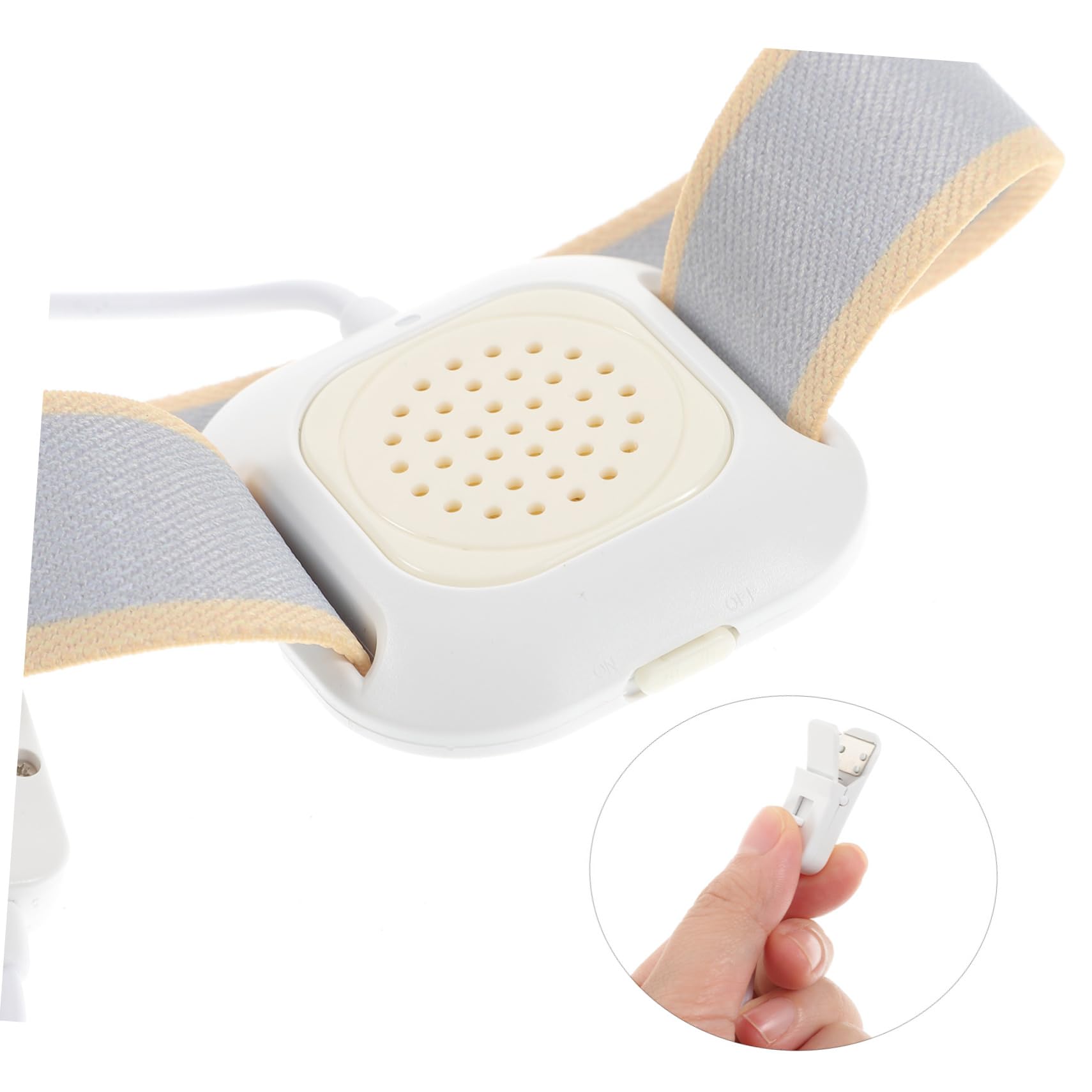VALICLUD Capteur Pour Énurésie Nocturne Alarme Sonore Et Vibration, Sangle Flexible, Fixation Solide, Taille, Pour Bébés, Garçon Et Filles Et Personnes Âgées, Surveillance Sommeil Et Propreté