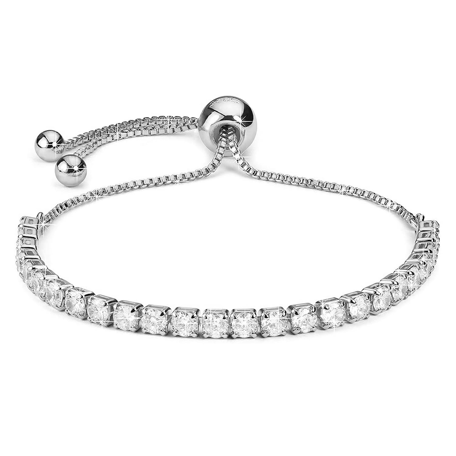 See full amazon price history chart for Peora Silver Plated Cubic Zirconia Studded Adjustable Bracelet Stylish Fashion Jewellery for Women Girls Peora Silver Plated Cubic Zirconia Studded Adjustable Bracelet Stylish Fashion Jewellery for Women Girls (B0CVGJJLHF) Amazon Price History, Amazon Price Tracker