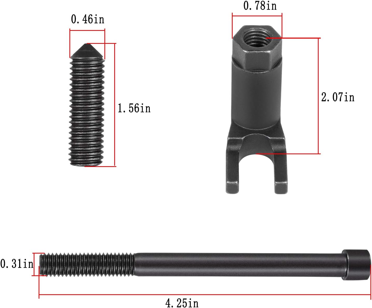Fuel Injector Socket Set and Injector Removal Tool (3418) Fit for Ford Powerstroke Diesel 6.7L 2011-2018 F-250 F-350 F-450 F-550