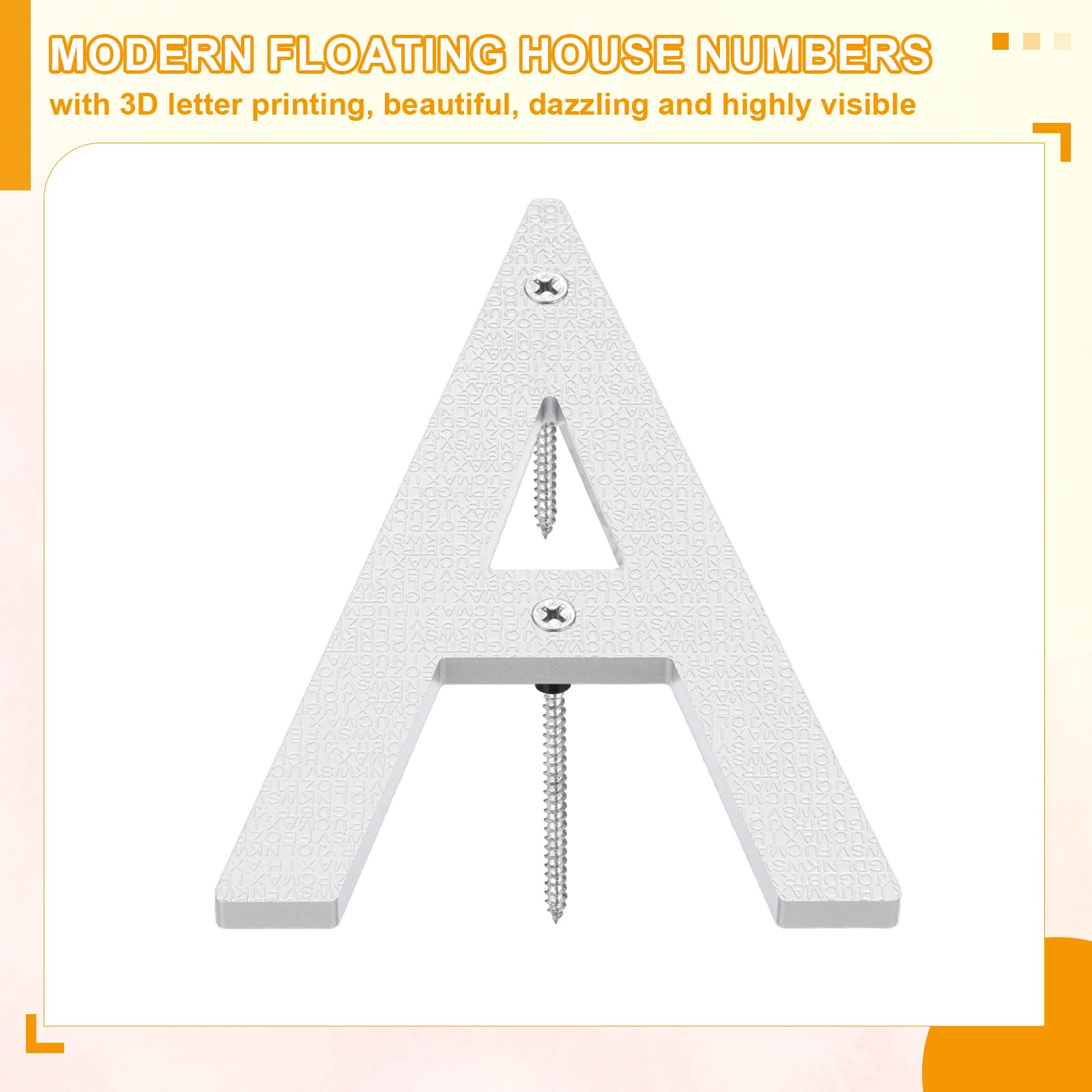 PATIKIL 8 Inch House Numbers - Image 3