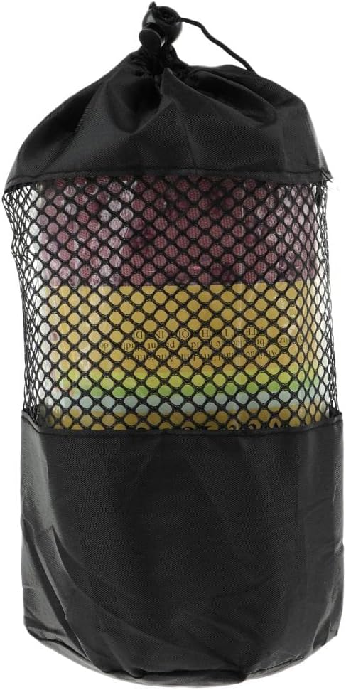 Microfiber Yoga Towel - Quick Dry Gym Towel for Yoga Mat, Pilates, Fitness, and Travel - Super Absorbent and Machine Washable - Weight and Compact - Light Purple
