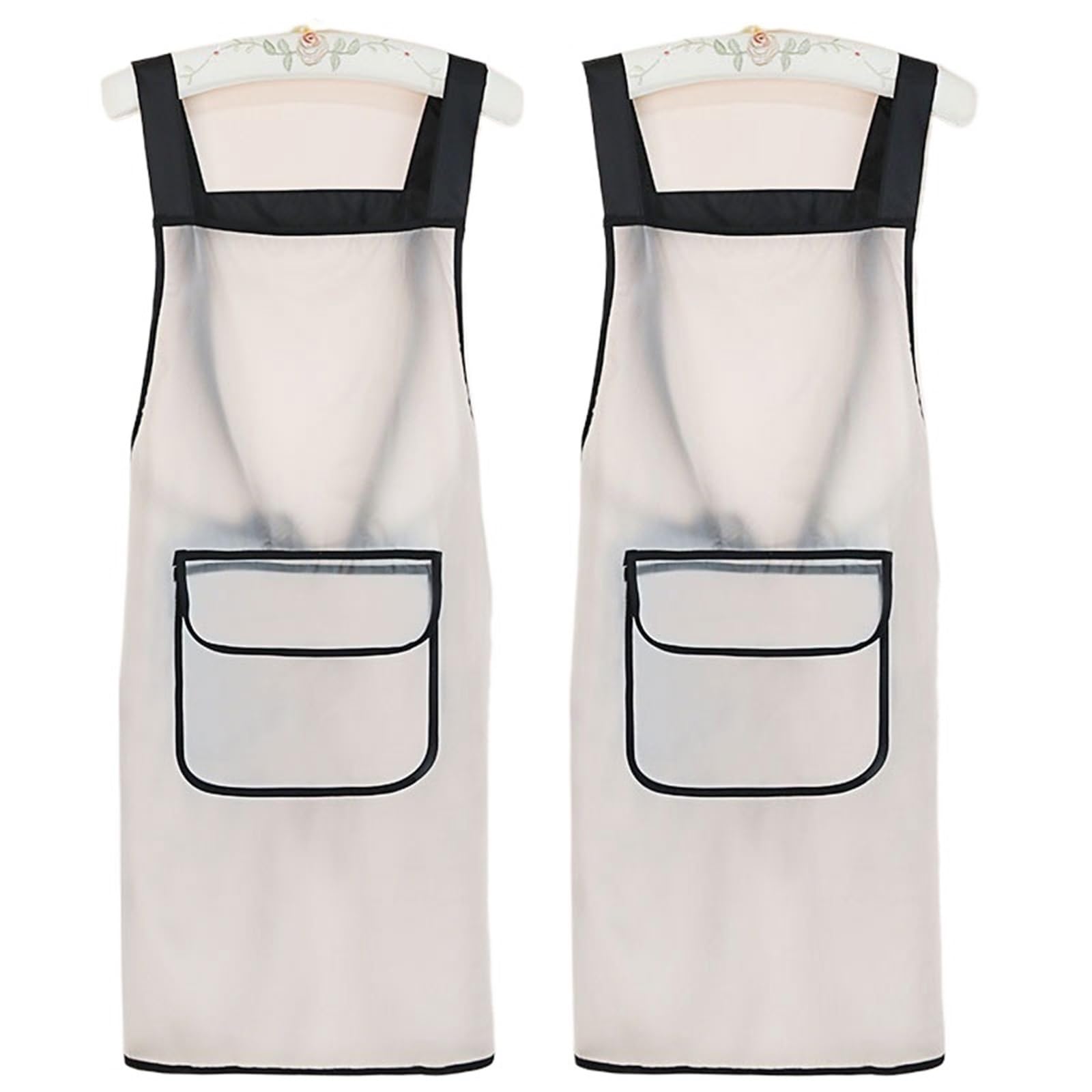 2 Stück Damen-TPU-Schürze