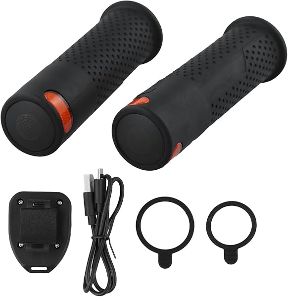 Lenkergriffe für Elektroroller, Blinker für Xiaomi 1S Pro 2 Mi3, 1 Paar mit rutschfestem Komfort-Design, verbesserte Sichtbarkeit - 2
