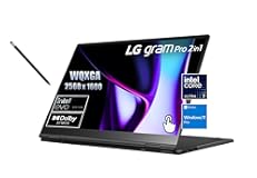 Gram Pro 16 inch 2-in-1 Business Laptop&comma; WQXGA IPS Touchscreen&comma; Intel Evo Edition&comma; Intel Core Ultra 7 155H &lpar;16 Core up to 4&period;8GHz&rpar;&comma; Intel Arc&comma; 32GB RAM&comma; 1TB SSD&comma; Windows 11 Pro&comma; with TMC Stylus Pen