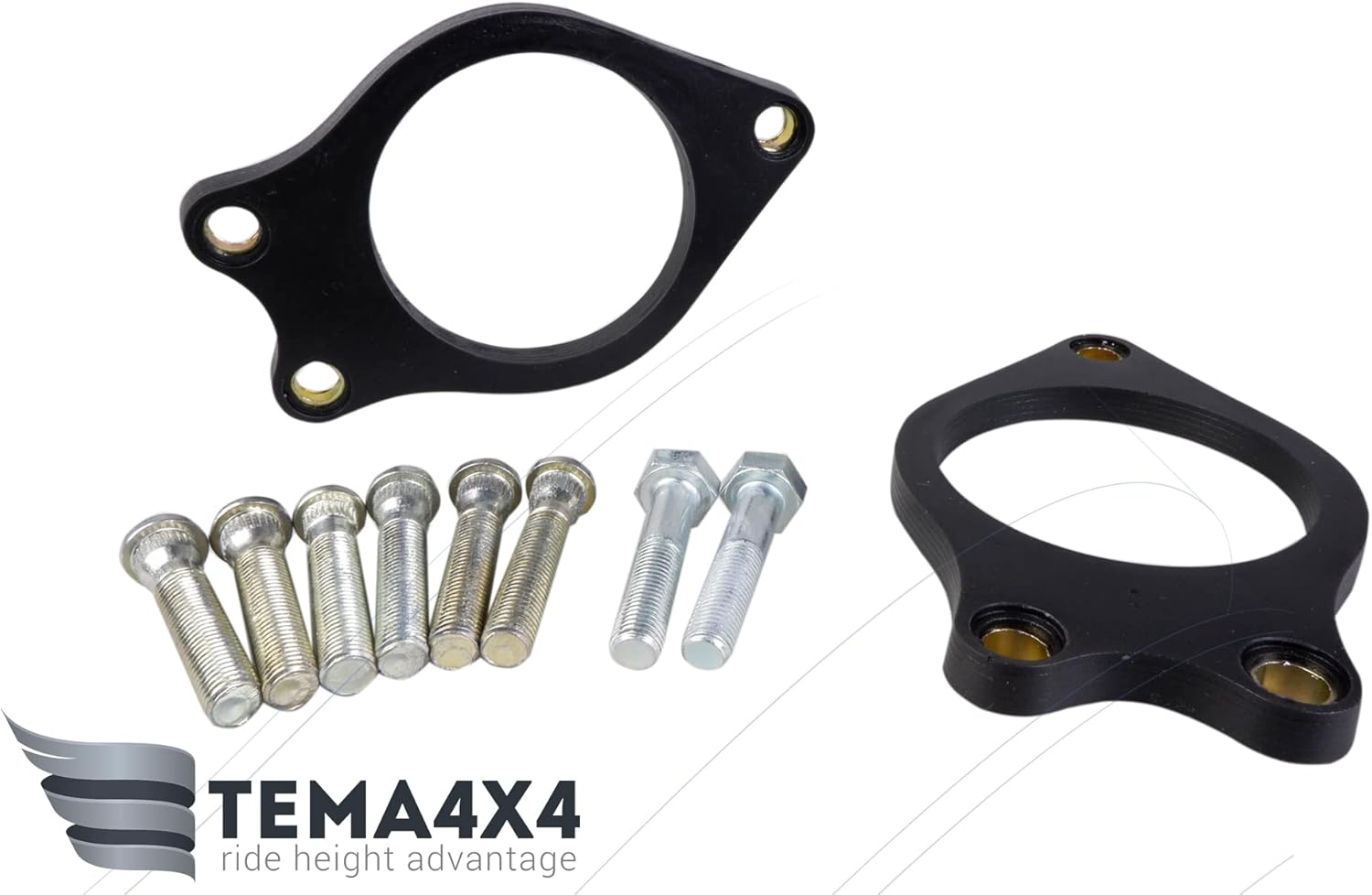 10mm Rear strut spacers Compatible with Toyota Corolla, ALLEX, ALLION, AVENSIS, CALDINA, CELICA, ALTIS, AXIO, Fielder, RUNX, SPACIO, Corolla Verso, Matrix, OPA, Premio
