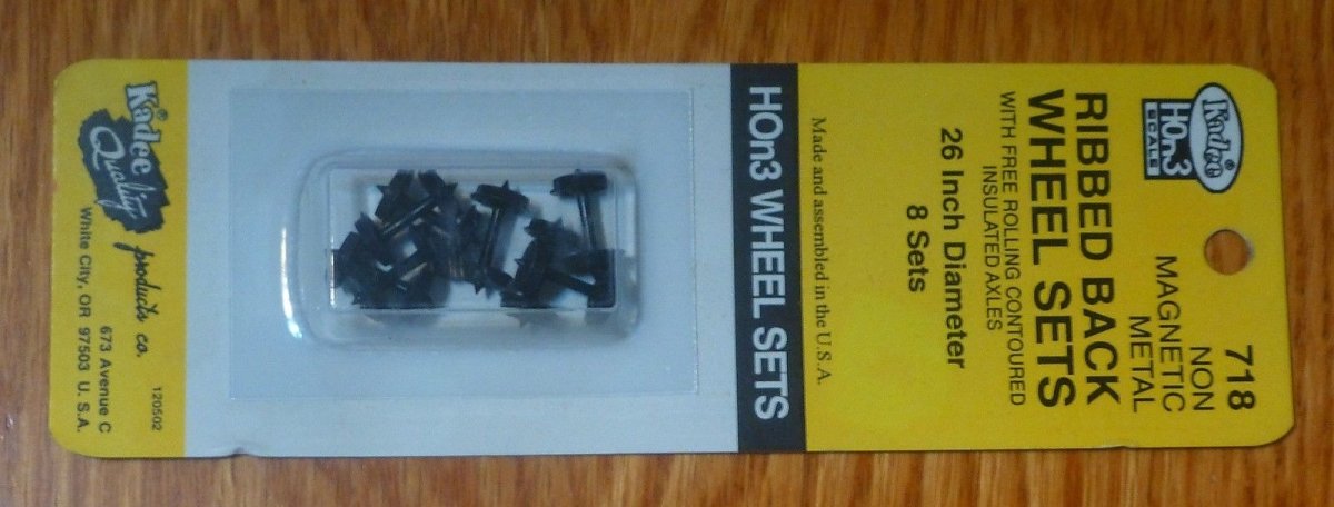 HOn3 Metal Wheels, 26